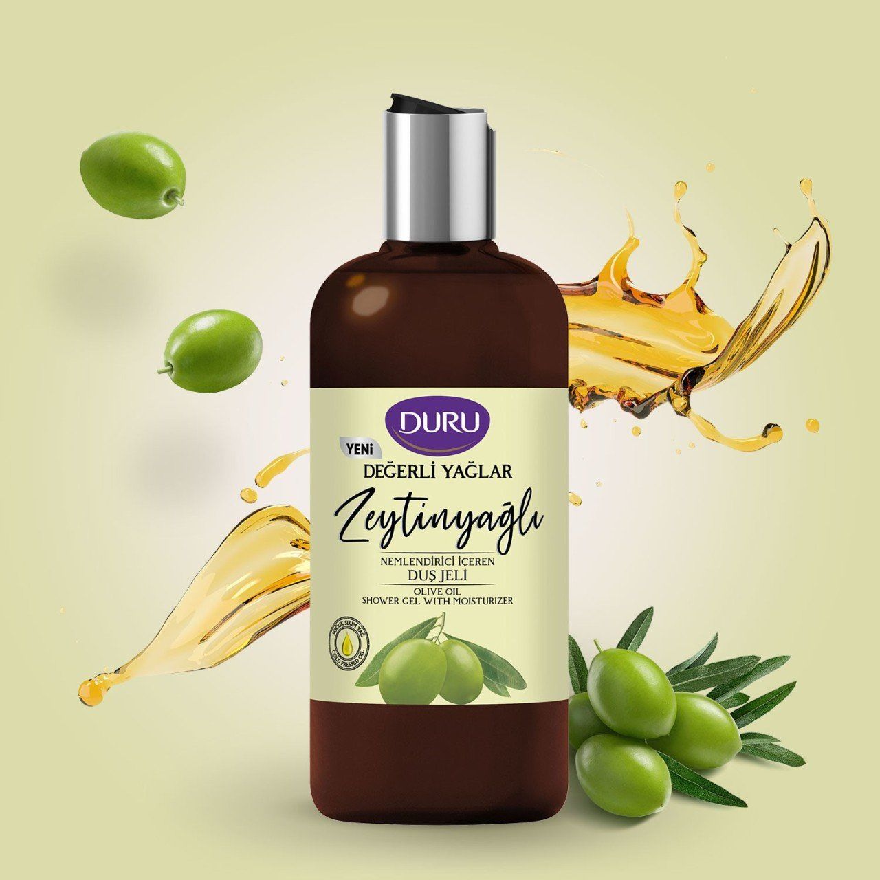 Duru Değerli Yağlar Zeytinyağlı Duş Jeli 500ml