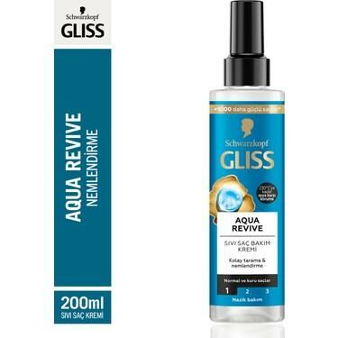 GLİSS AQUA REVIVE SIVI SAÇ KREMİ 200 ML