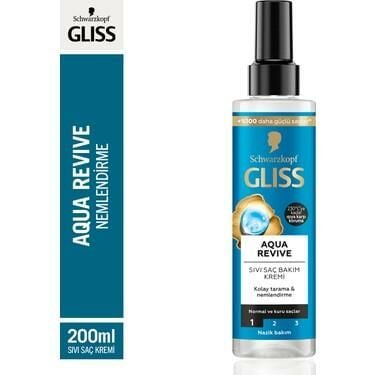 GLİSS AQUA REVIVE SIVI SAÇ KREMİ 200 ML