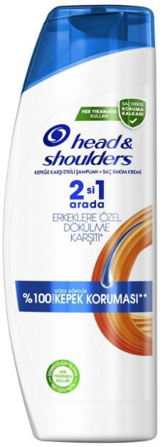 HEAD & SHOULDERS 2 Sİ 1 ARADA ERKEKLERE ÖZEL DÖKÜLME KARŞITI  ŞAMPUAN 350 ML