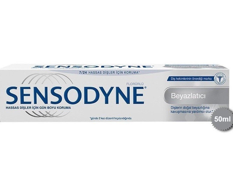 Sensodyne Beyazlatıcı Diş Macunu 50 ML