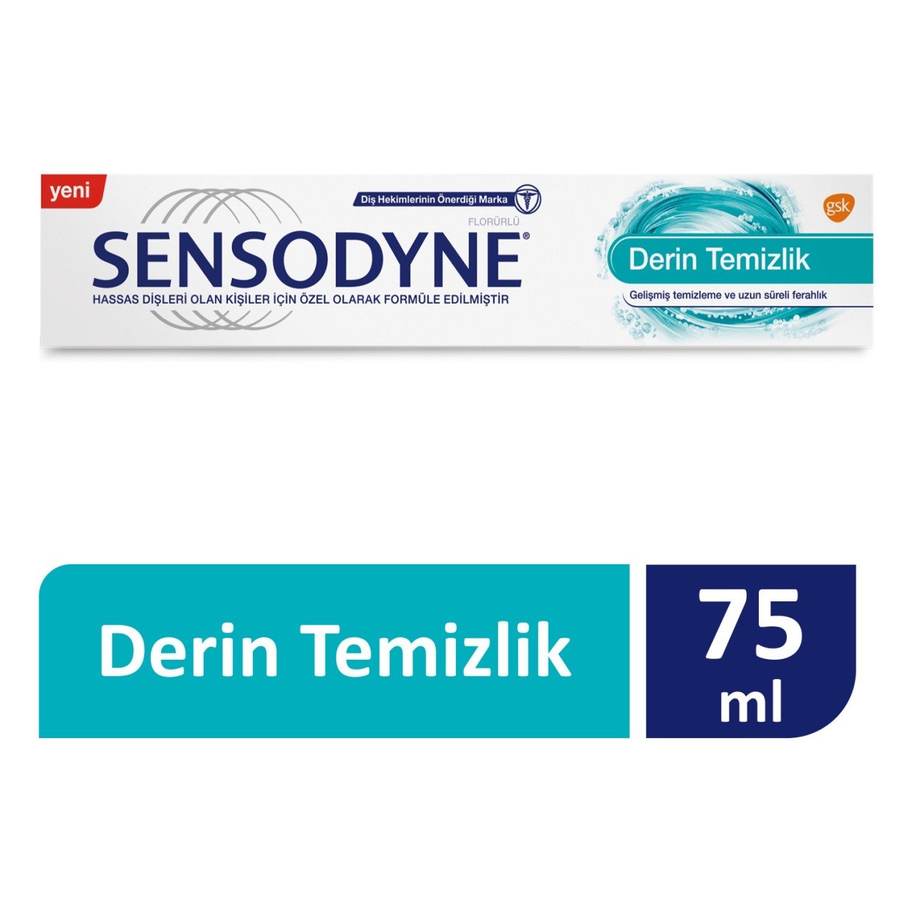 Sensodyne Derinlik Temizlik Diş Macunu 75 ML