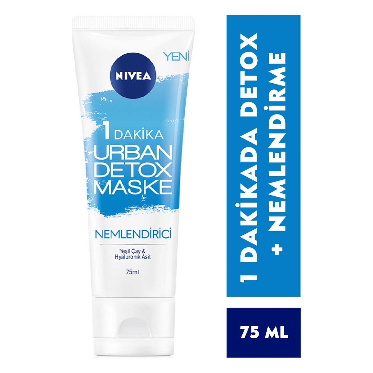 Nivea 1 Dakika Nemlendirici Detox Maske 75 ML