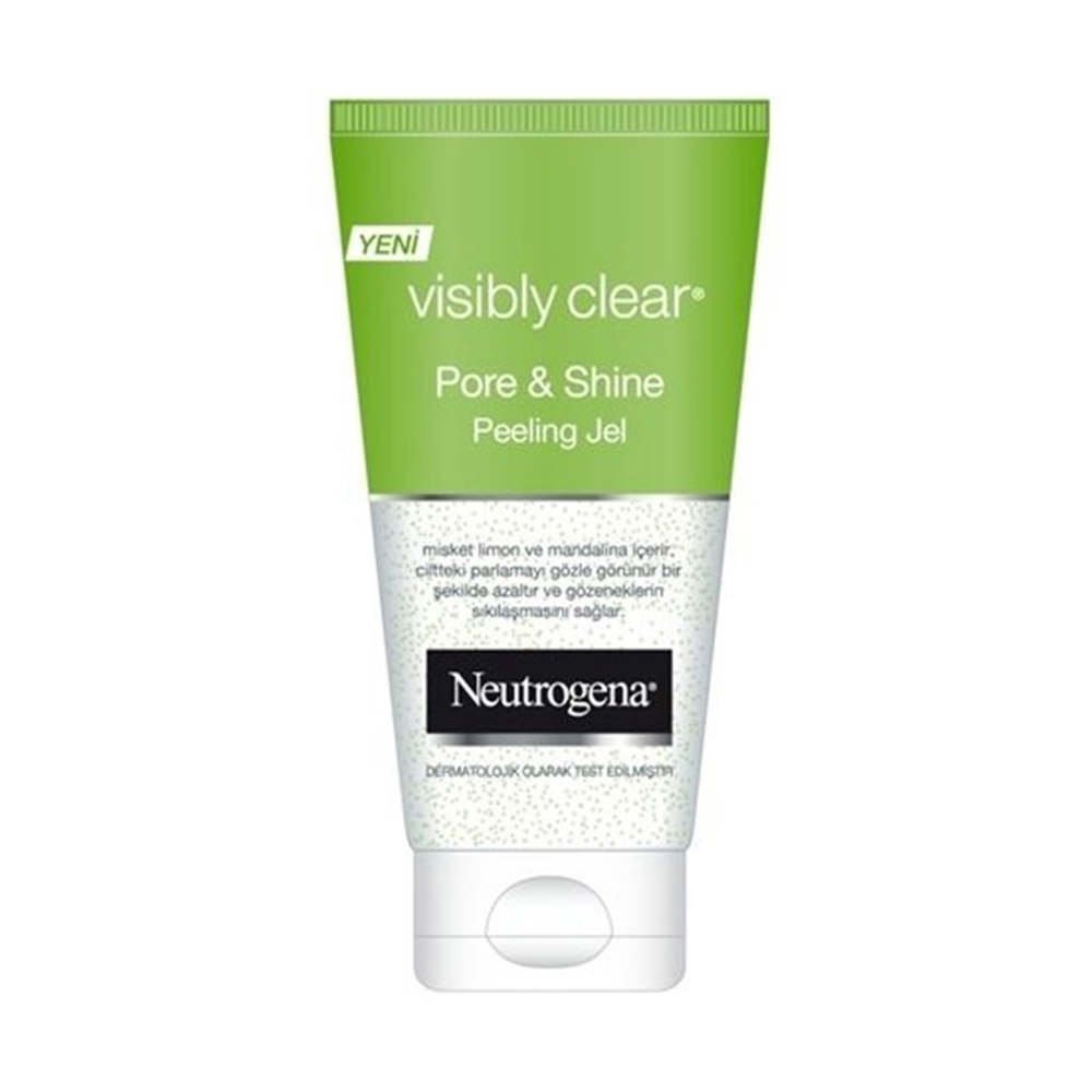 Neutrogena Visibly Clear Pore & Shine Peeling Jel 150 ml