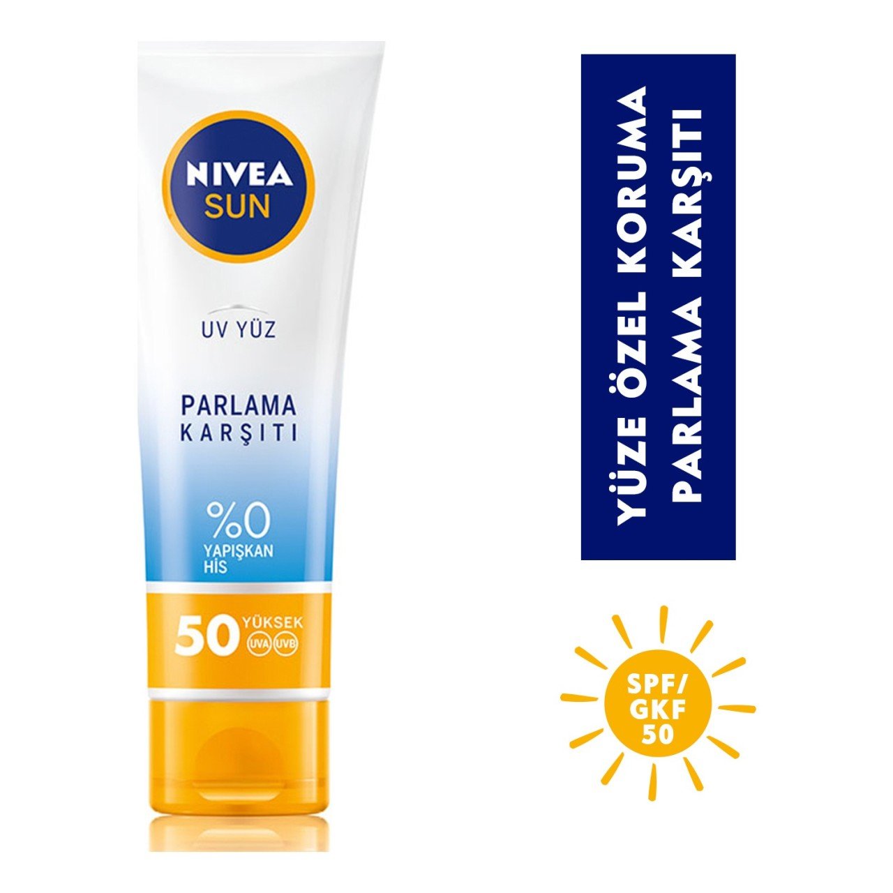 Nivea Parlama Karşıtı Güneş Kremi 50 ML