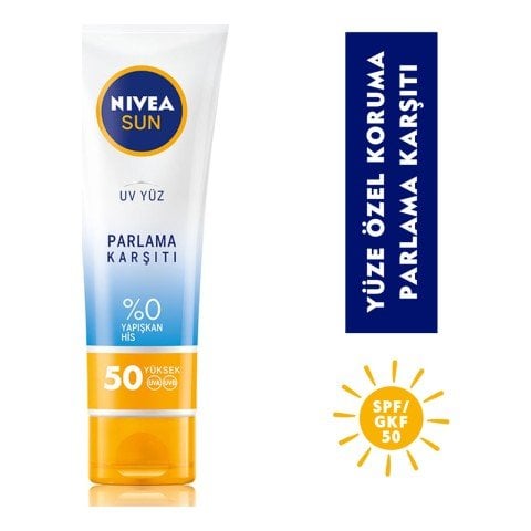 Nivea Parlama Karşıtı Güneş Kremi 50 ML