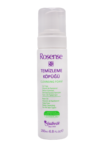 Rosense Gül Özlü Temizleme Köpüğü 200 ml