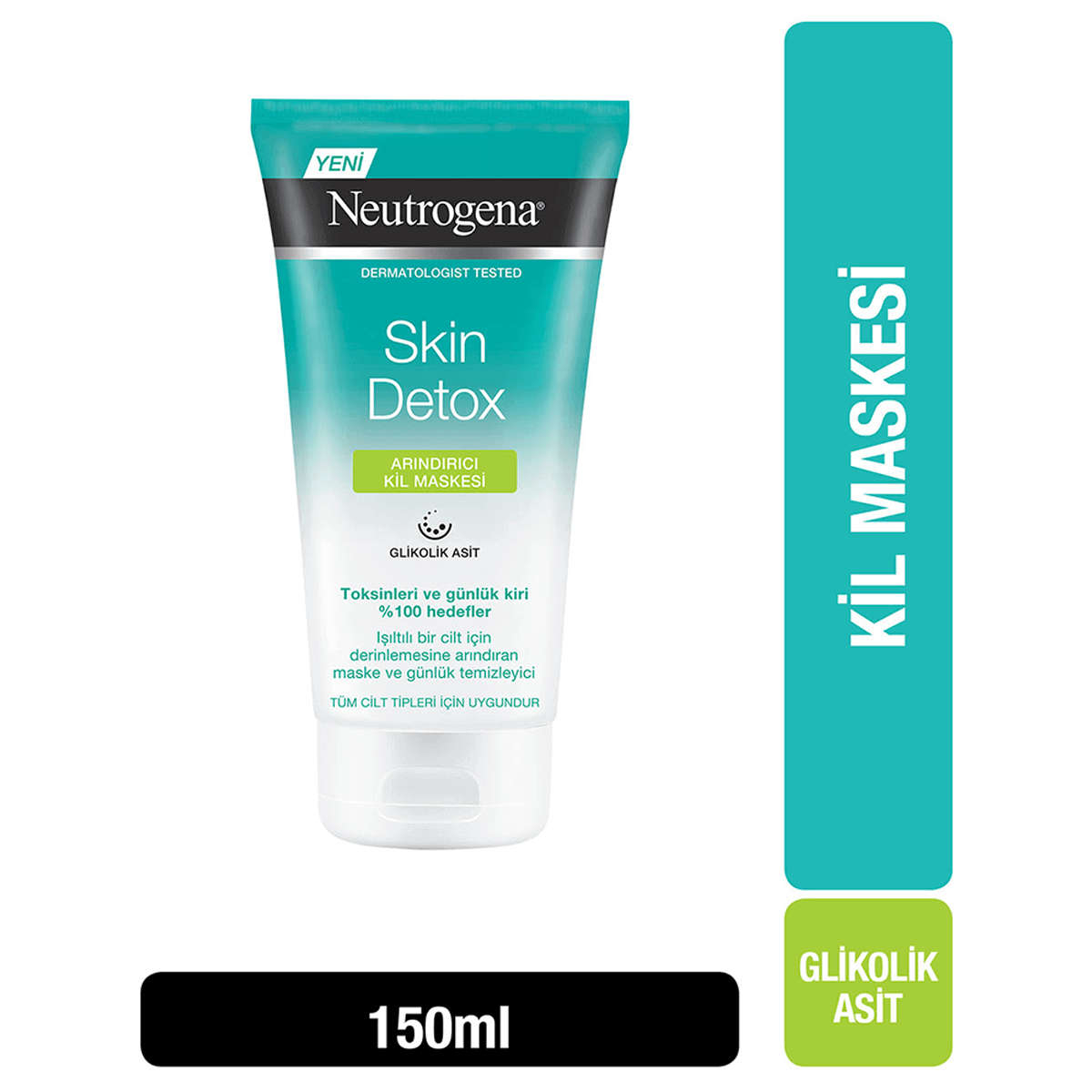 Neutrogena Skin Detox Arındırıcı Kil Maskesi 150 ML