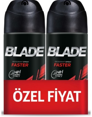 Blade Faster Deodorant ikili 150 ml