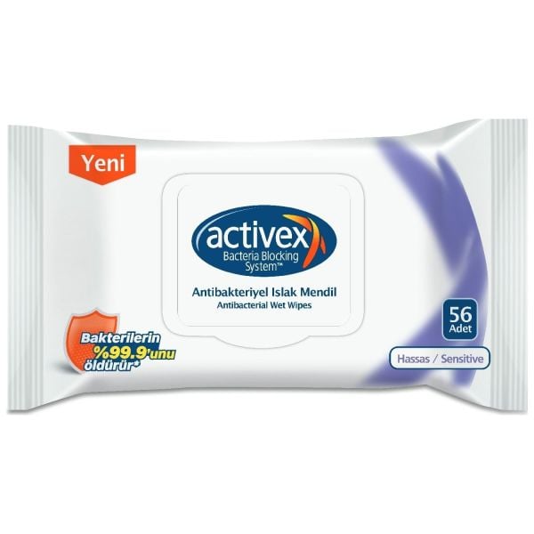 Activex Hassas Islak Mendil 56 Adet