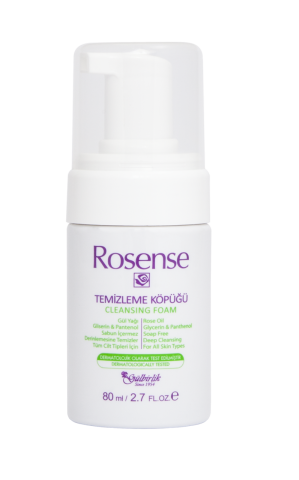 Rosense Gül Özlü Temizleme Köpüğü 80 ml