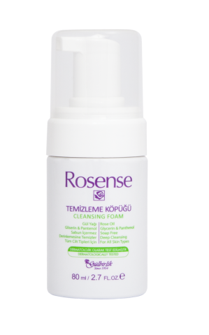 Rosense Gül Özlü Temizleme Köpüğü 80 ml