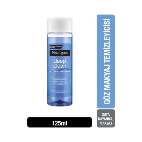 Neutrogena Deep Clean Göz Makyaj Temizleyici 125 ML