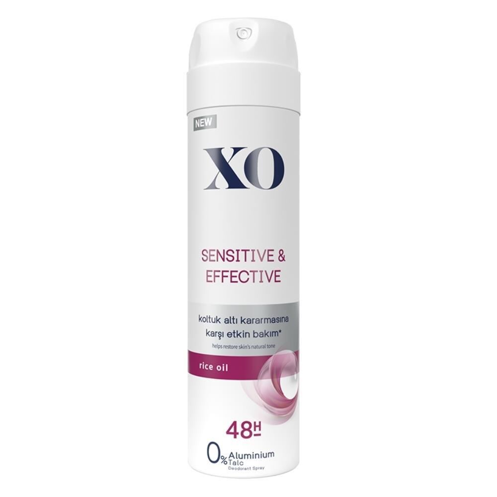 XO SENSITIVE EFFECTİVE RİCE OİL DEODORANT 150 ML