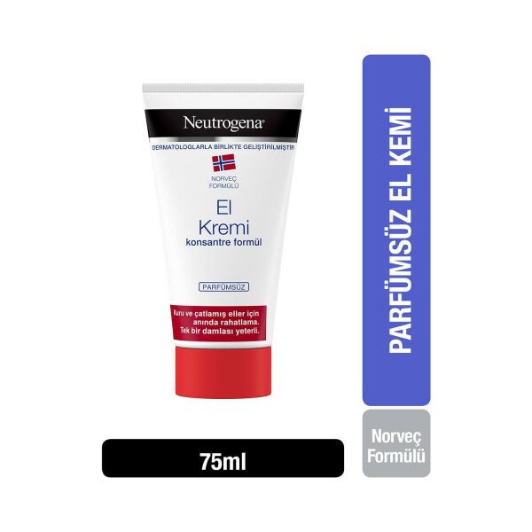 Neutrogena Parfümsüz El Kremi 75 ml