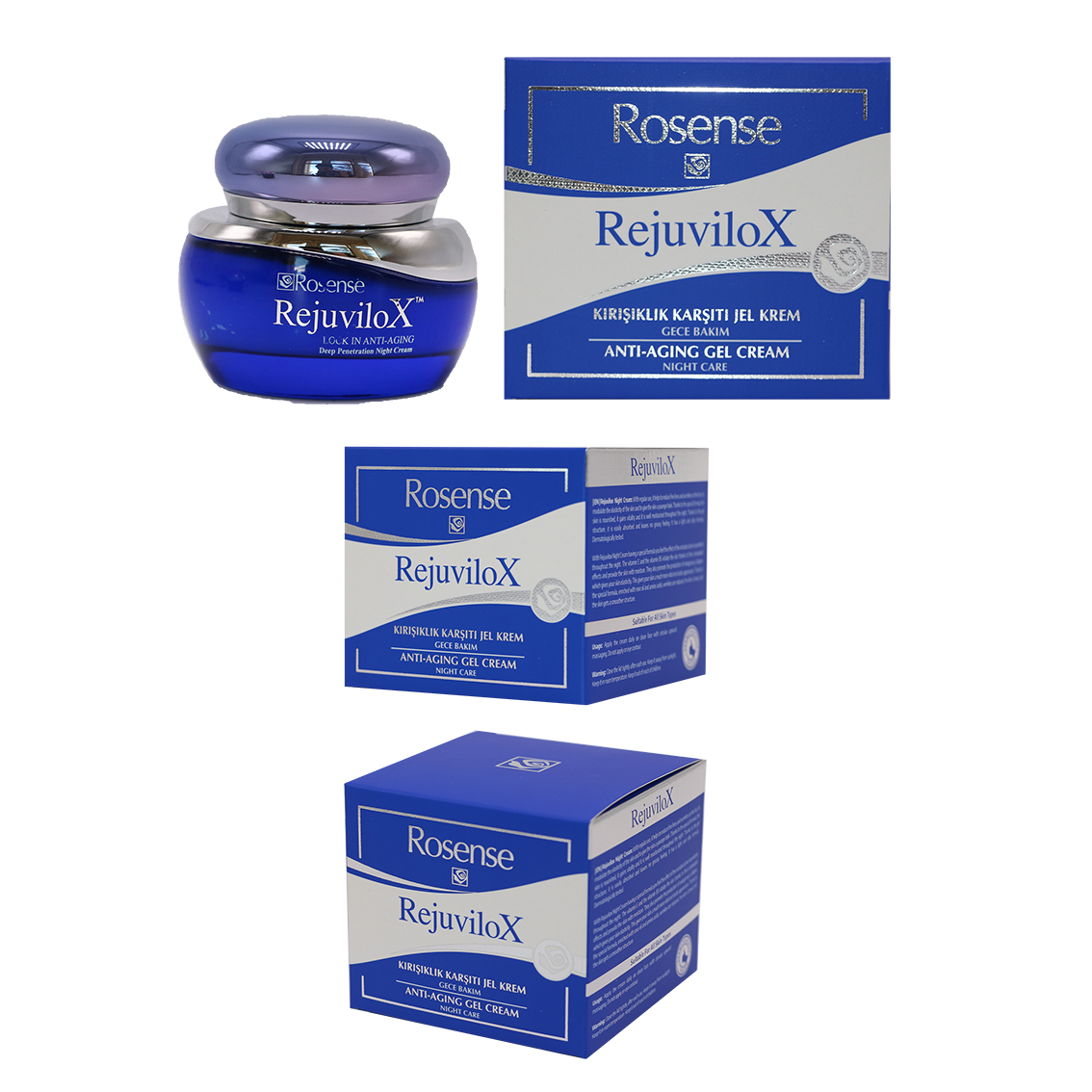 Rosense Rejuvilox Gül Gece Kremi 50 ml