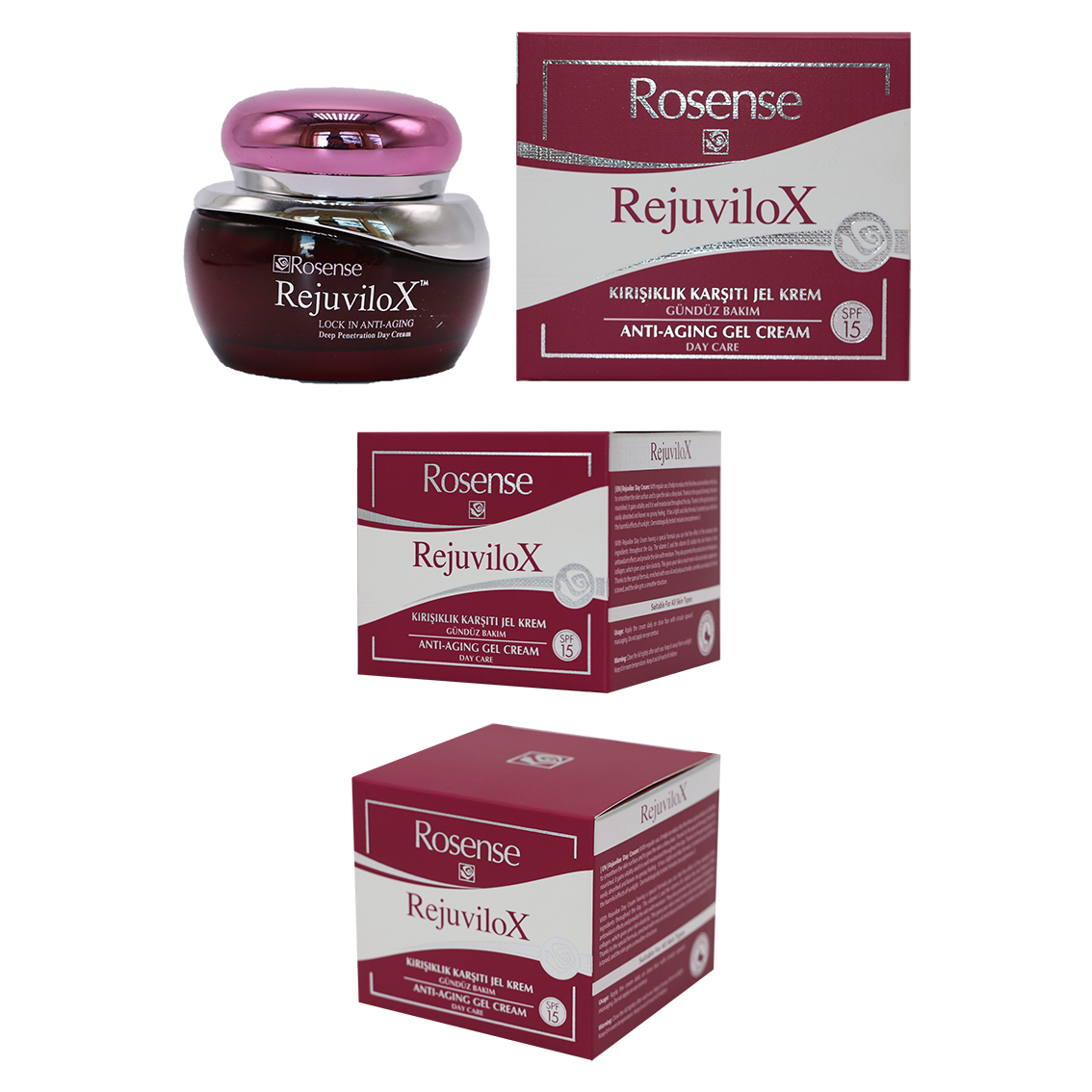 Rosense Rejuvilox Gül Gündüz Kremi 50 ml