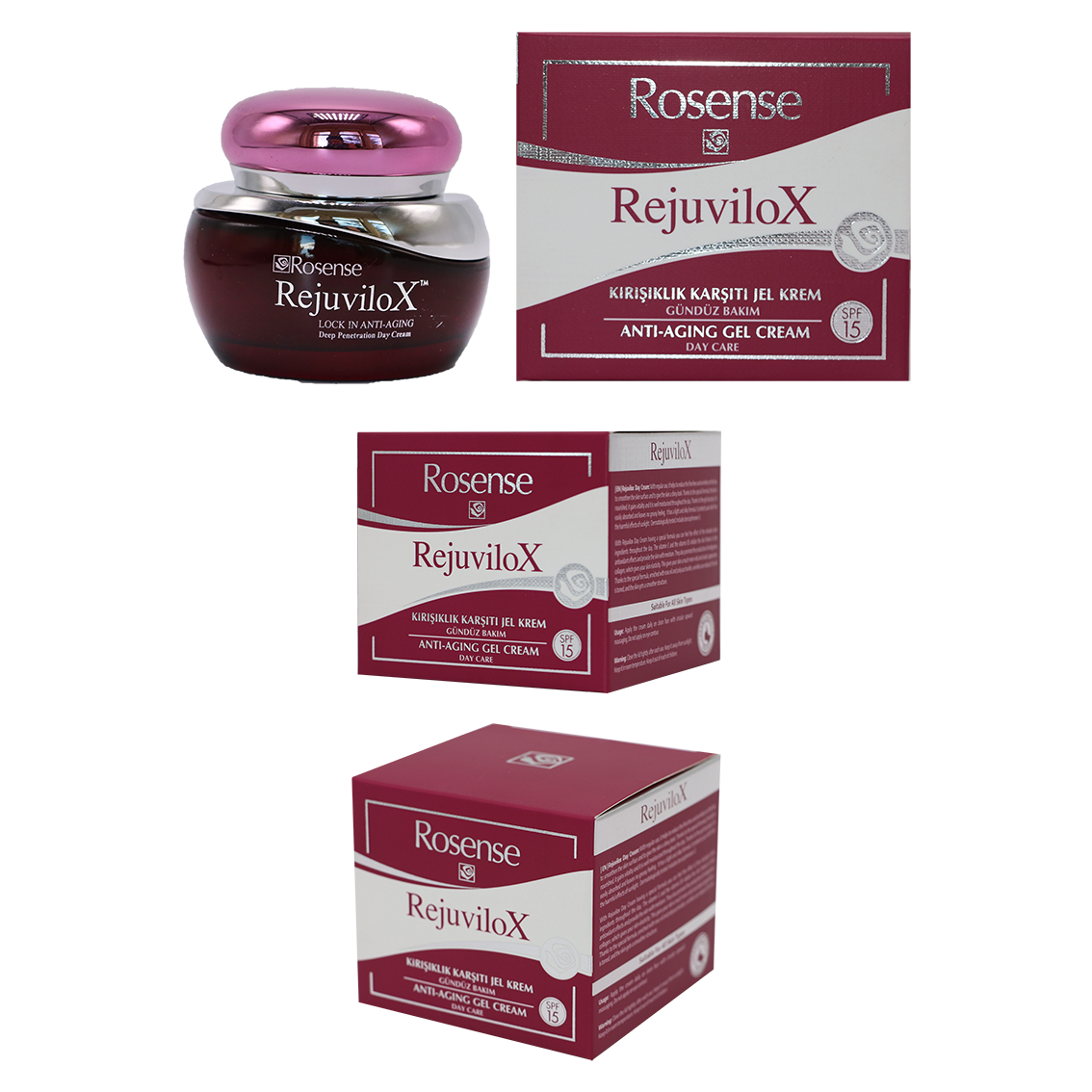 Rosense Rejuvilox Gül Gündüz Kremi 50 ml