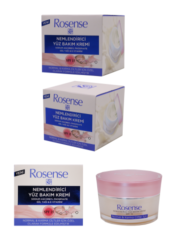 Rosense Yüz Nemlendiricisi 15 SPF Normal  50 ml