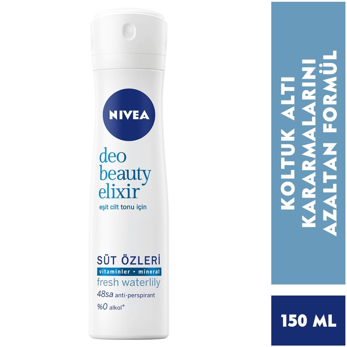 Nivea Beauty Elixir Fresh Waterlily Deodorant 150 ml