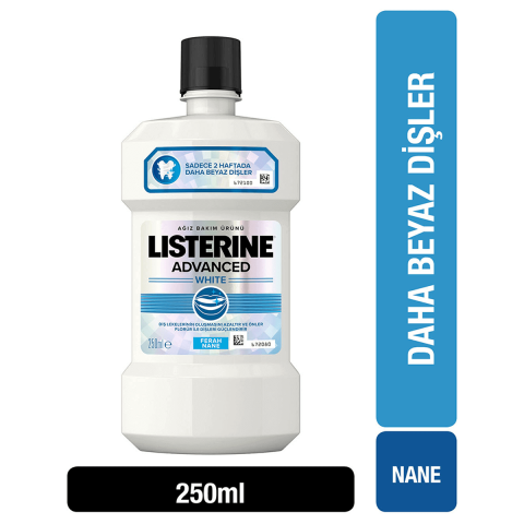 Listerine Advanced White Ağız Bakım Suyu 250 ML