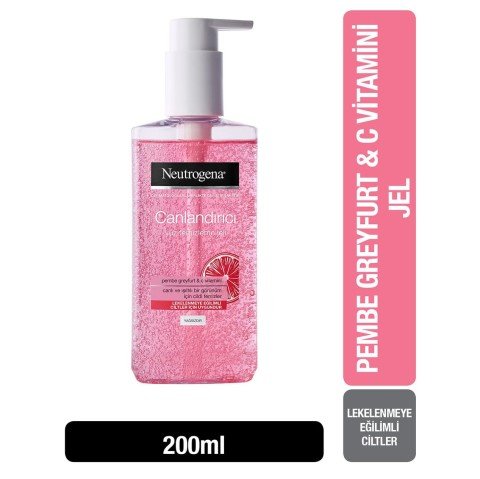Neutrogena Pembe Greyfurt Temizleme Jeli 200 ML