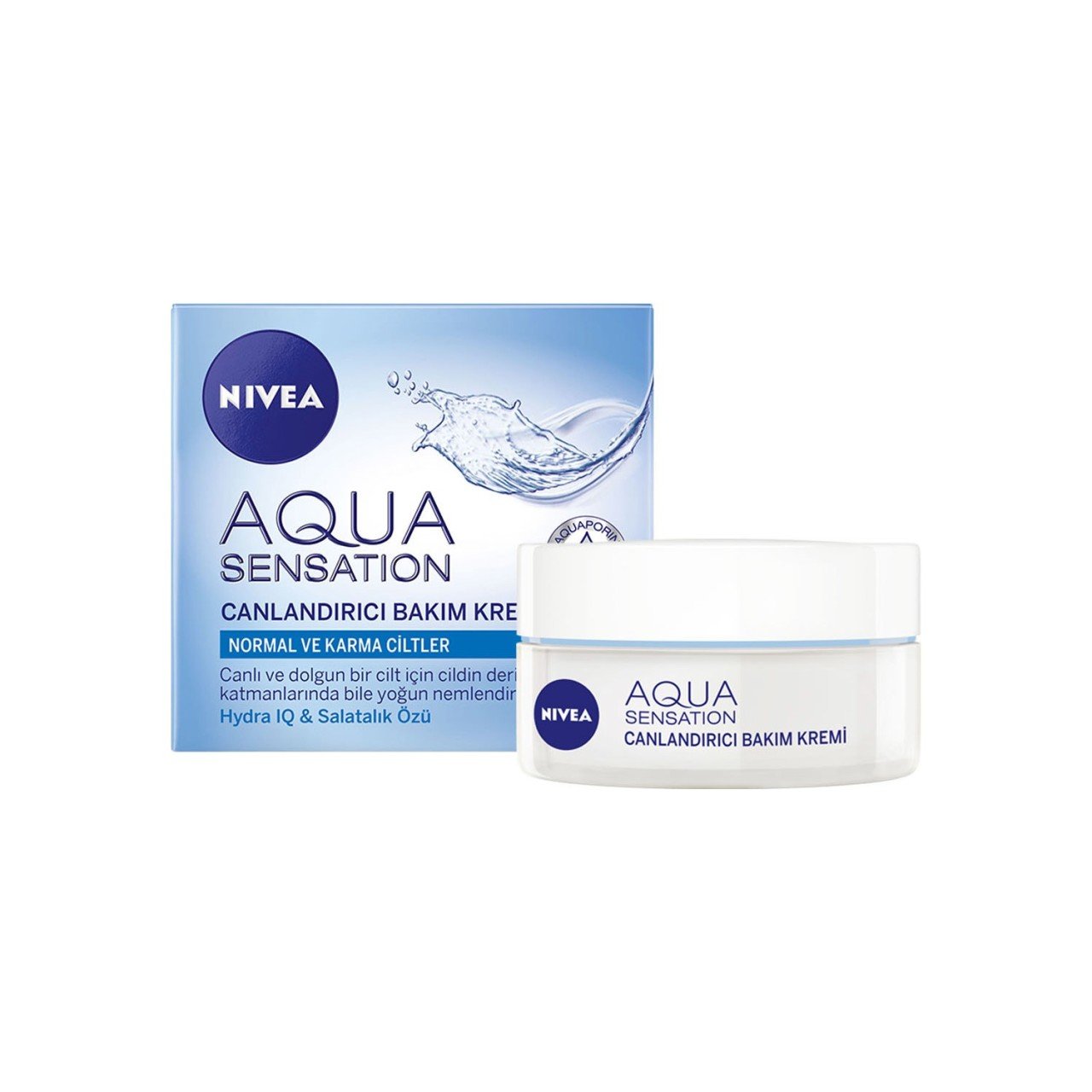Nivea Aqua Sensatıon Canlandırıcı Yüz Bakım Kremi 50 ML