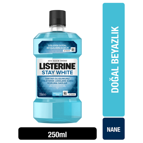 Lısterıne Stay Whıte Ağız Bakım Suyu 250 ML