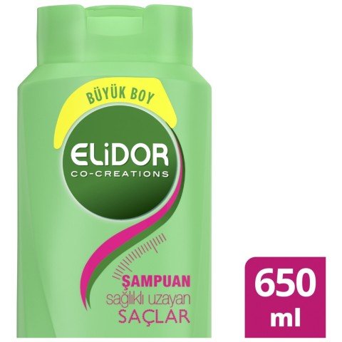 Elidor Sağlıklı Uzayan Saçlar Şampuan 650ml