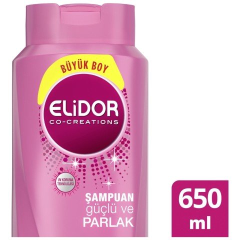 Elidor Güçlü ve Parlak  Şampuan 650 ml