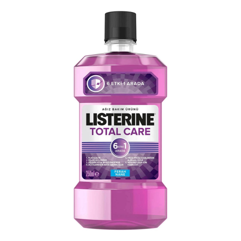 Lısterıne Total Care 6 Etki 1 Ferah Nane Ağız Bakım Suyu 250 ML