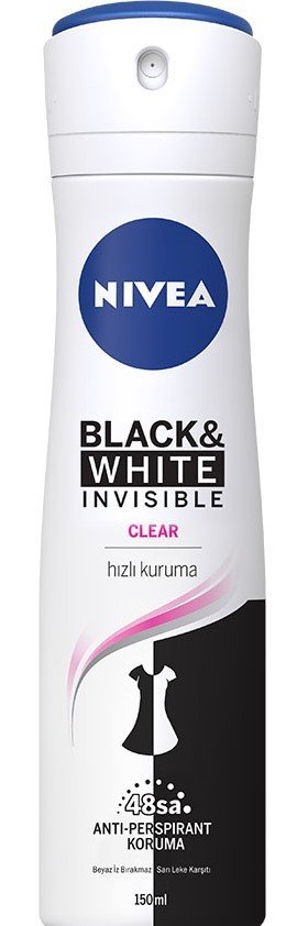 Nivea Invisible Clear Deodorant 150 ml