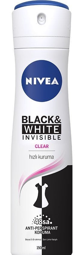 Nivea Invisible Clear Deodorant 150 ml