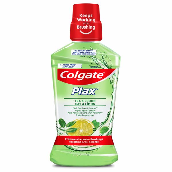Colgate Plax Tea Lemon Ağız Bakım Suyu 500 ml