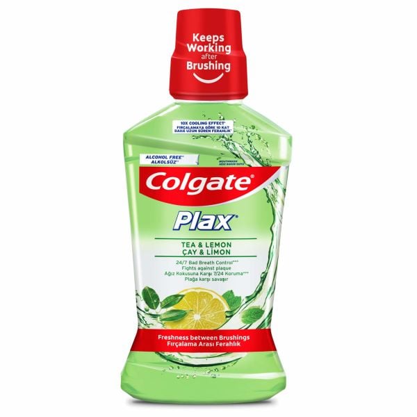 Colgate Plax Tea Lemon Ağız Bakım Suyu 500 ml