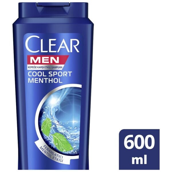 Clear Men Cool Sport Manthol Büyük Boy Şampun 600 ml