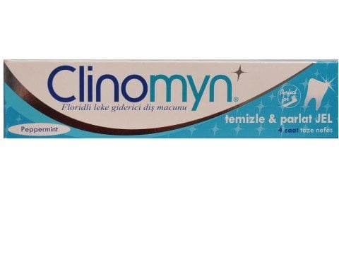 Clinomyn Floridli Temizle & Parlat Jel  Leke Giderici Diş Macunu 75 ML