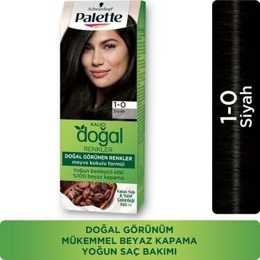 PALETTE DOĞAL RENKLER SAÇ BOYASI 1-0