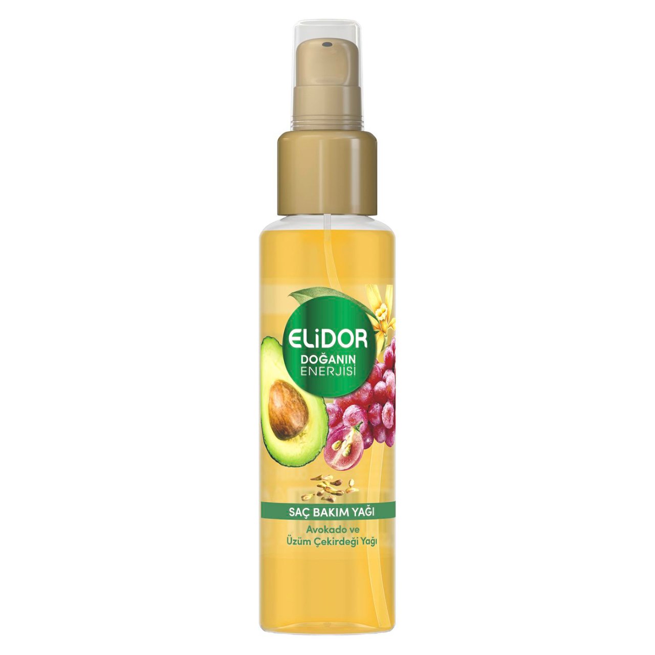 Elidor Doğanın Enerjisi Avokado ve Üzüm Çekirdeği Yağı 80ml