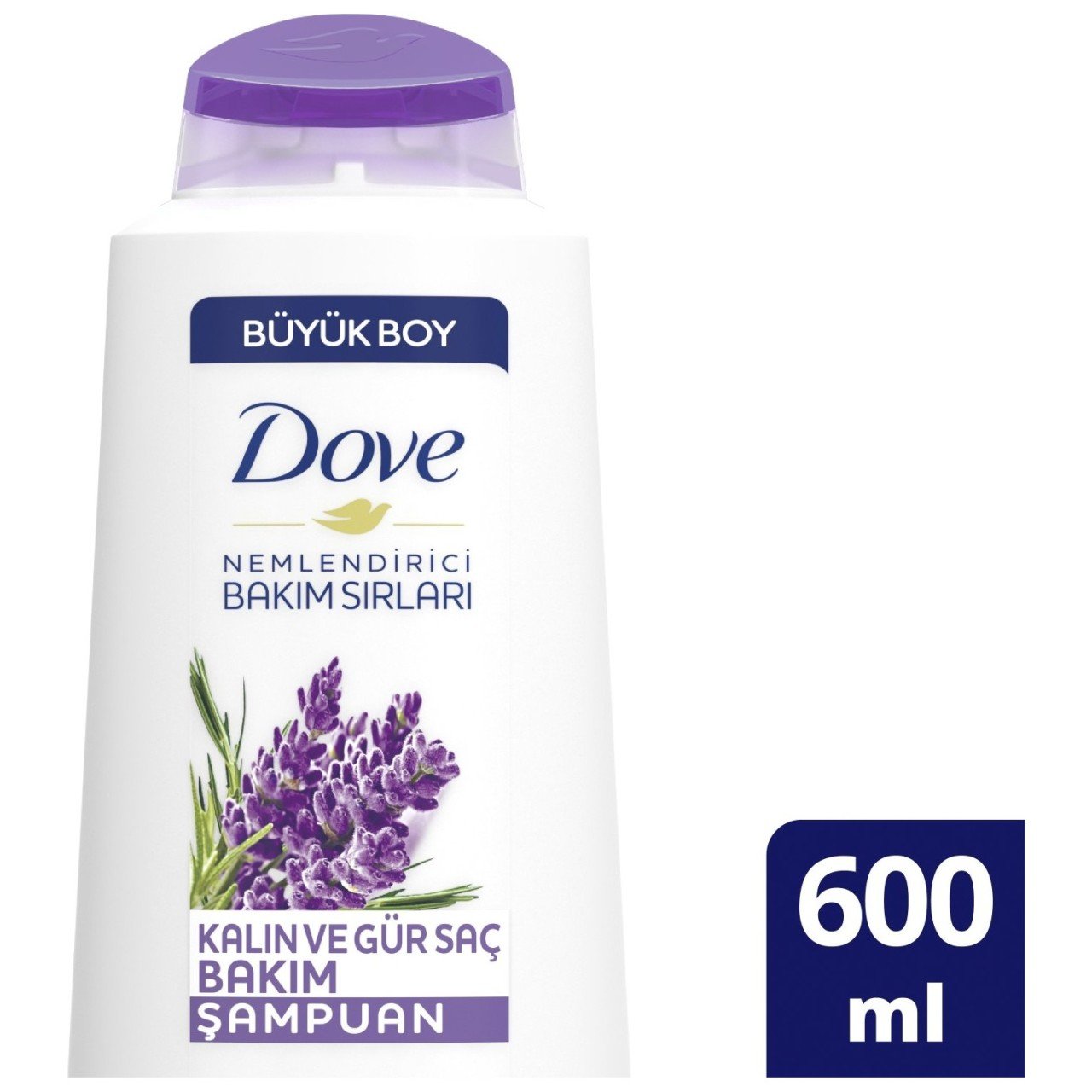 Dove Kalın Ve Gür Saç Bakım Şampuan 600ml