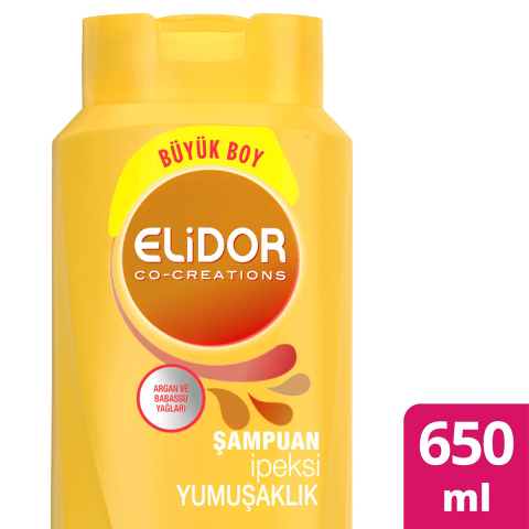 Elidor İpeksi Yumuşaklık Şampuan 650 ml