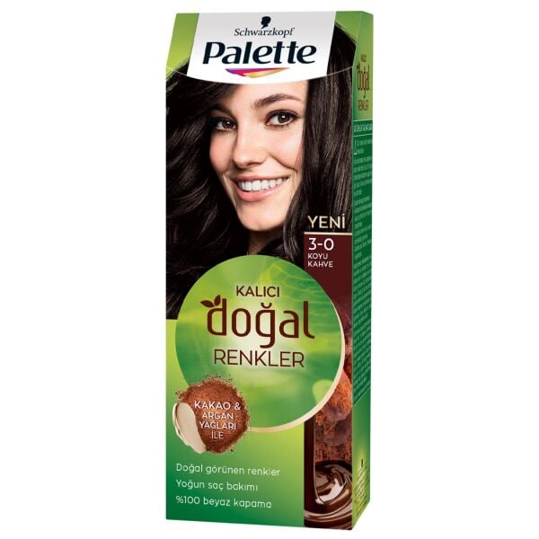 PALETTE DOĞAL RENKLER SAÇ BOYASI 3-0