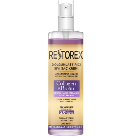 Restorex Collagen Biotin Sıvı Saç Kremi 200 ml