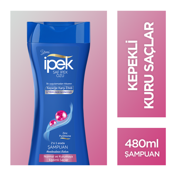 İpek Kepeğe Karşı Etkili Şampuan 480 ml