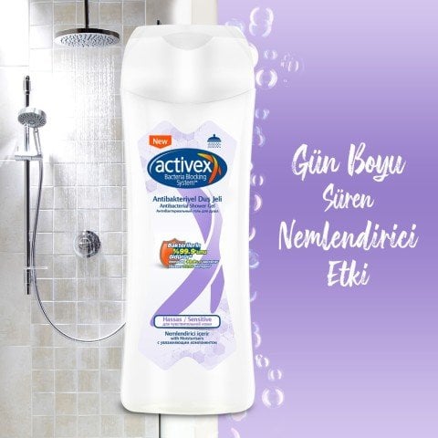 Activex Antibakteriyel Hassas Duş Jeli 450ml