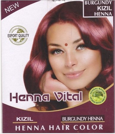 Henna Hint Kınası Tekli Kızıl