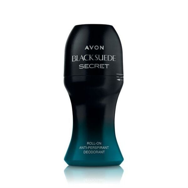 AVON BLCK SUEDE SECRET ROLLON
