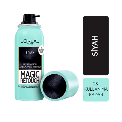 Magic Touch Sprey Boya Siyah 75 ml