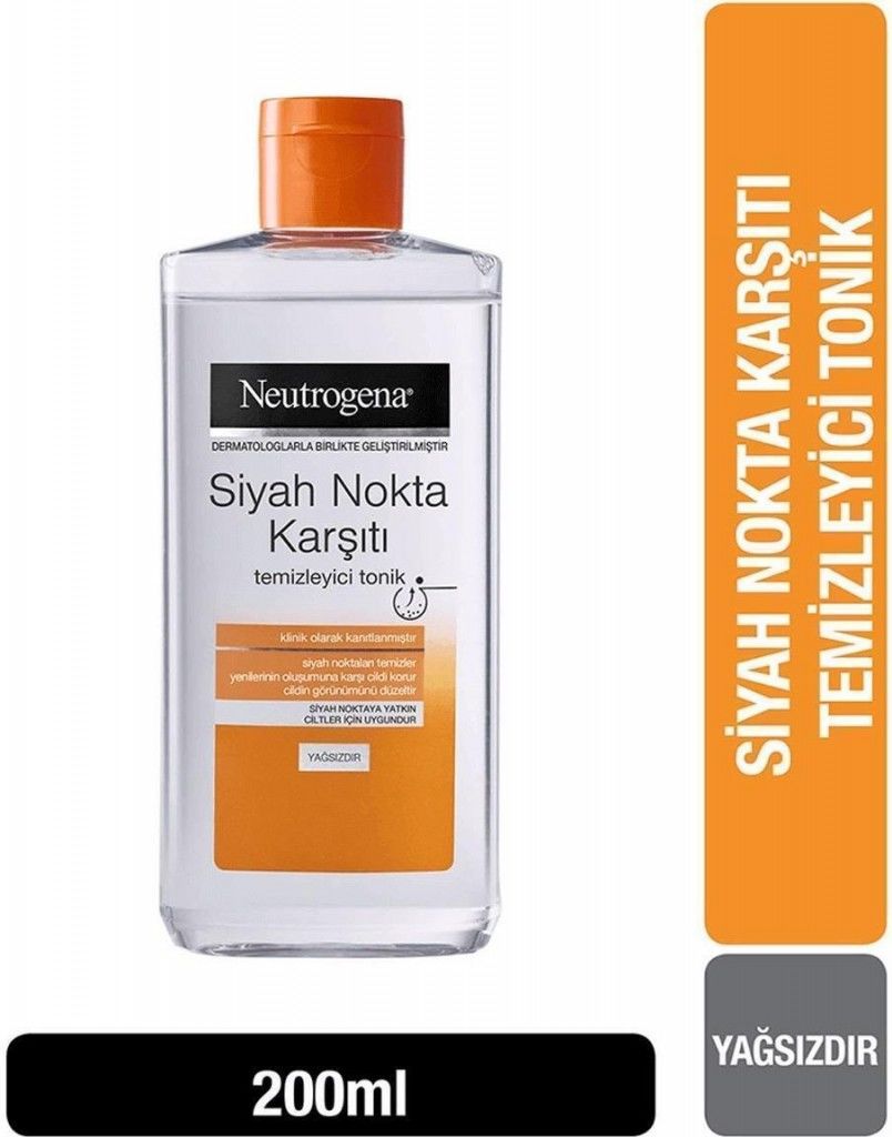 Neutrogena Visibly Clear Siyah Nokta Karşıtı Temizleyici Tonik 200 ML