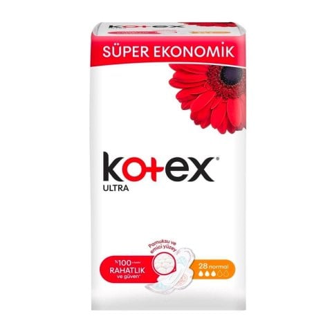 Kotex Ultra Ped Süper Ekonomik 28'li Normal